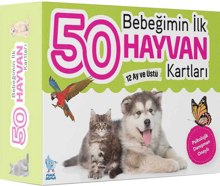 Bebeğimin İlk 50 Hayvan Kartları